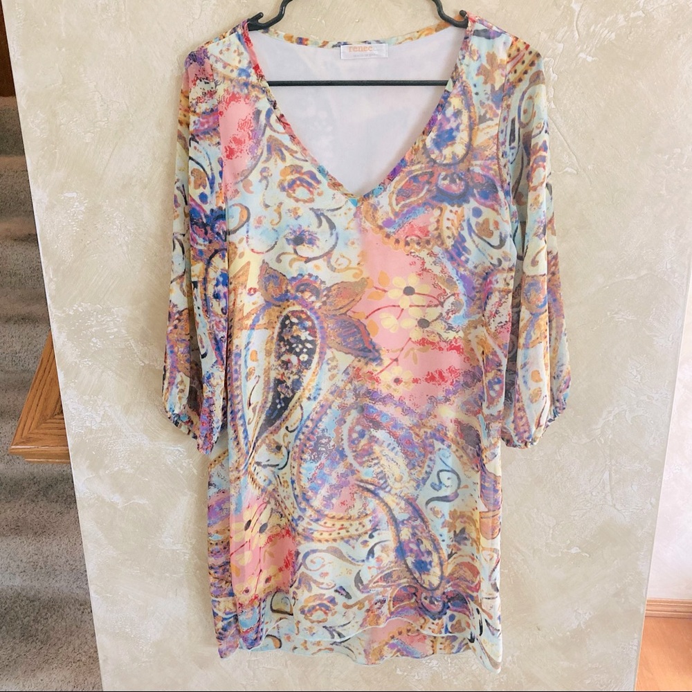 Renne C. Floral Dress